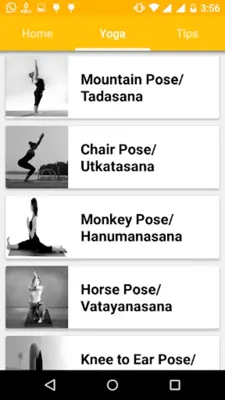 e-Yoga android App screenshot 4